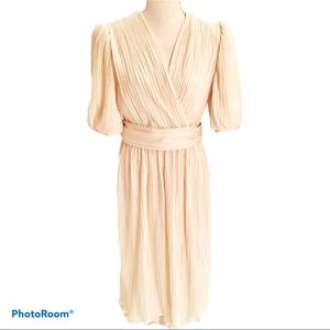 Vintage Darcy Cream Chiffon Dress